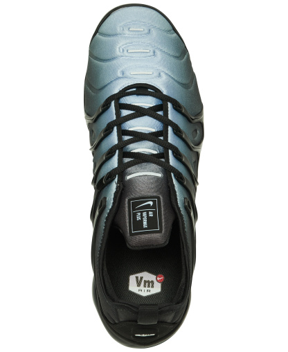 Nike Men's Air VaporMax Plus Running Sneakers from Finish Line - Black, Aluminum