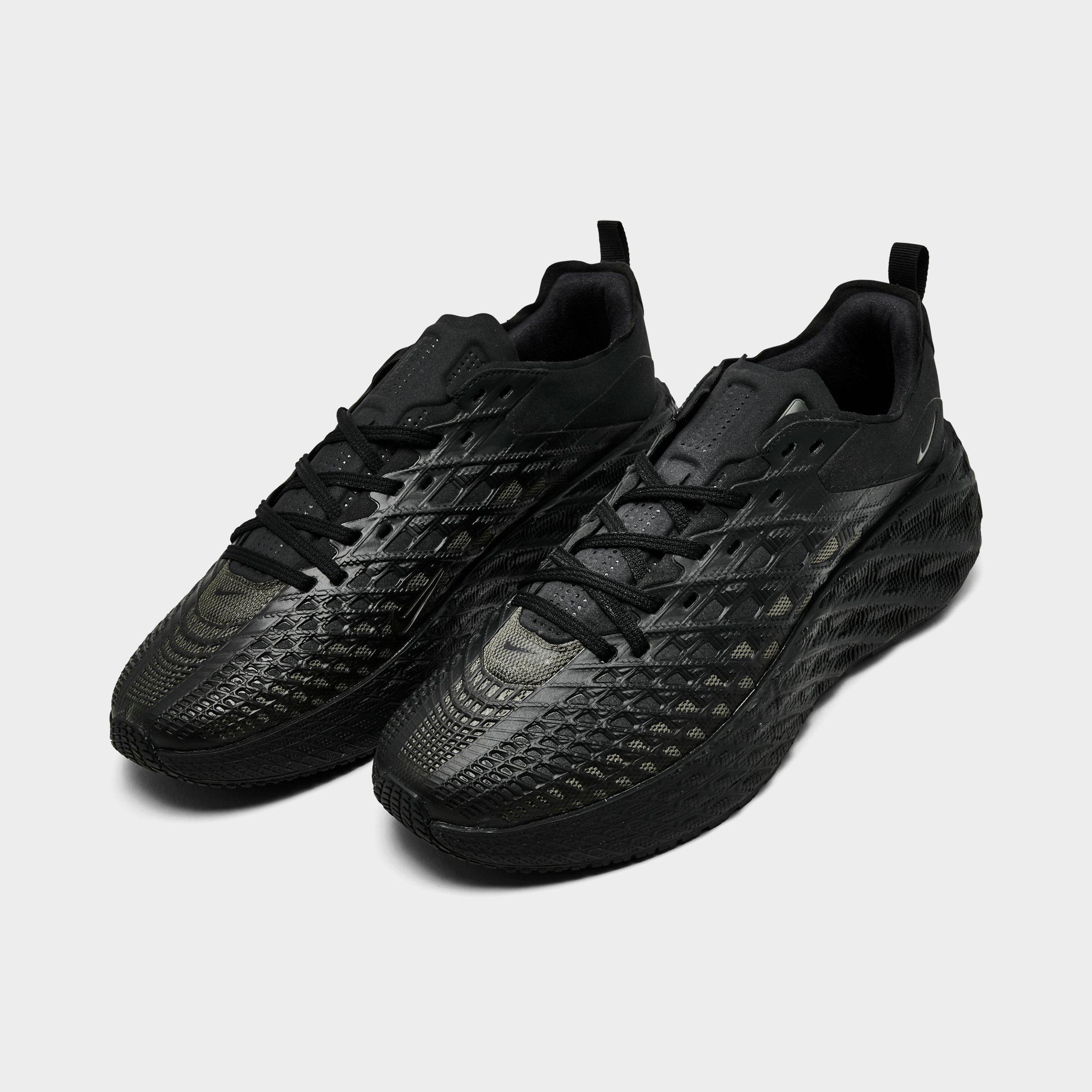 Men's Nithtke Ava Edge Casual Shoes - Black/Newsprint/College Grey - Both shoes facing left