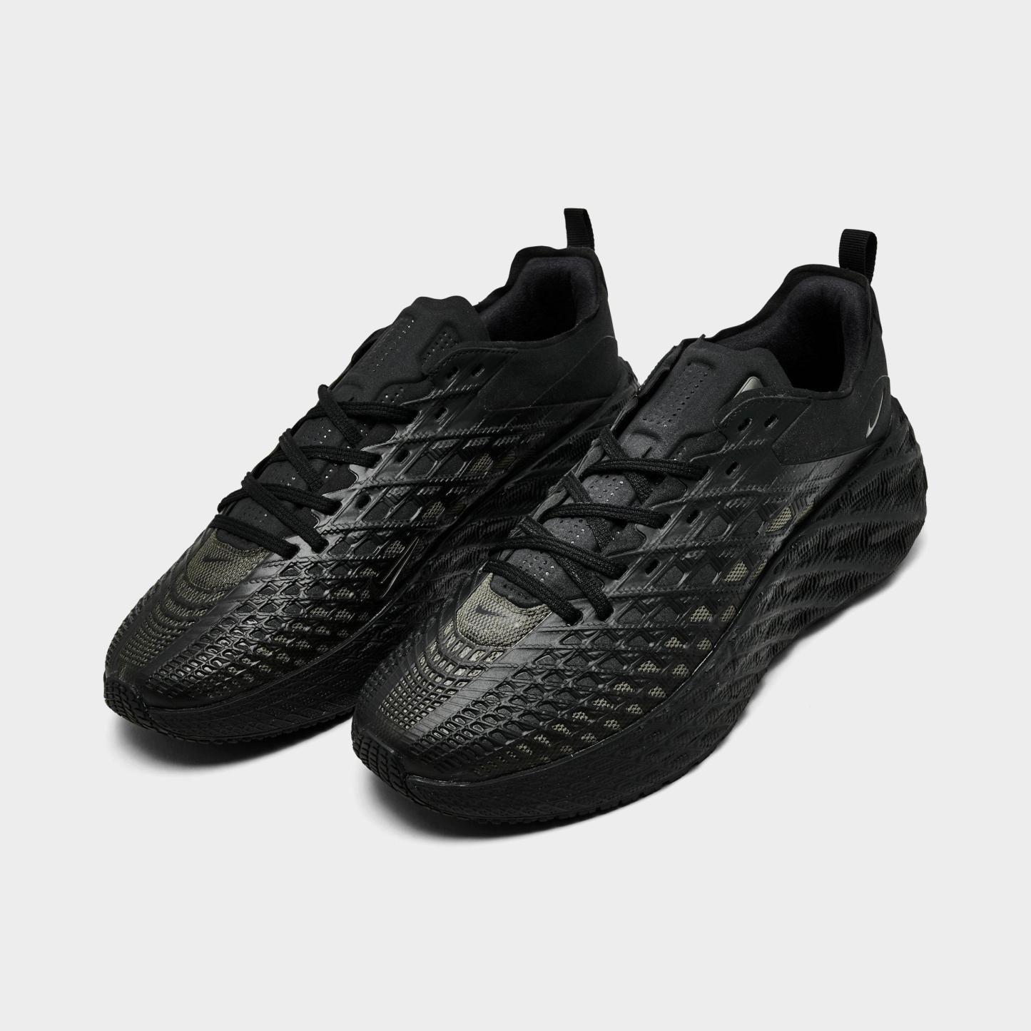Men's Nithtke Ava Edge Casual Shoes - Black/Newsprint/College Grey - Both shoes facing left