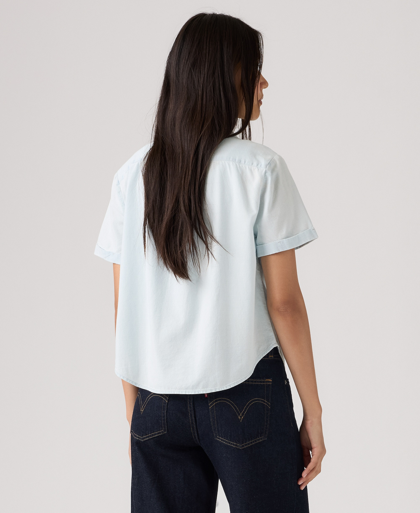 Levi's Women's Bennie Short-Sleeve Camp Shirt - Watch Me