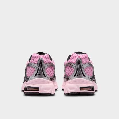 Women's Nithtke Air Max Moto 2K Casual Shoes - Part 2 - Pink Rise/Metallic Silver/Black/Pearl Pink - Back view