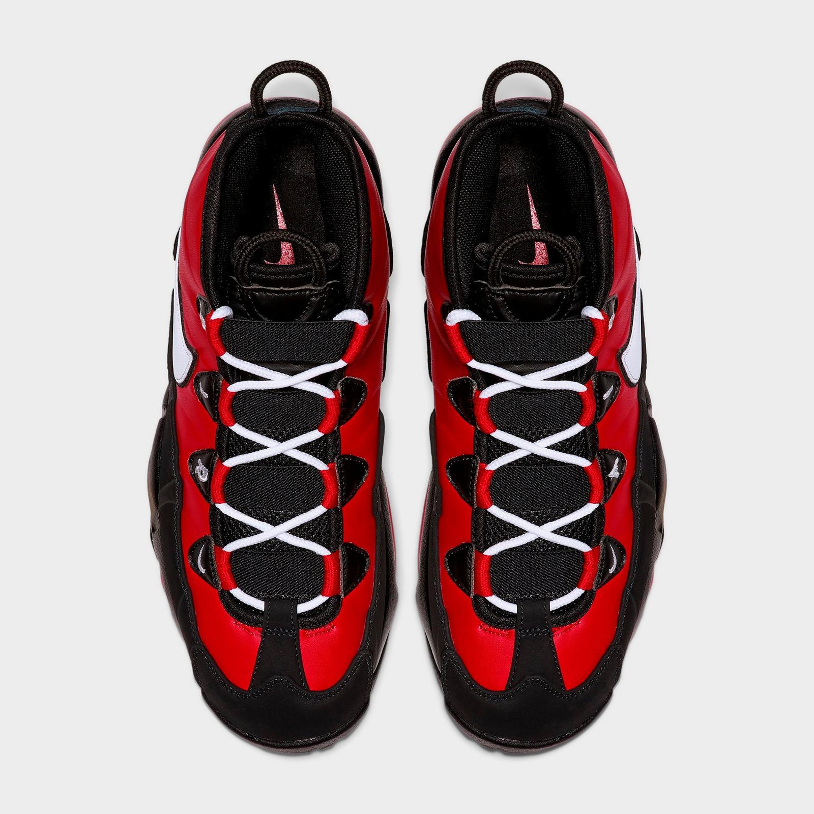 Men's Nike Air Max Uptempo '95 Basketball Shoes - Varsity Red/Black/White