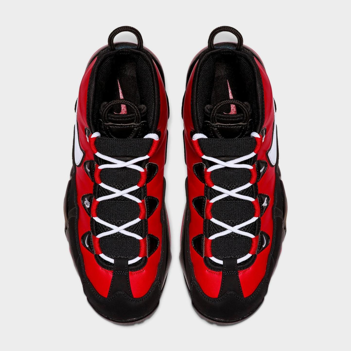 Men's Nike Air Max Uptempo '95 Basketball Shoes - Varsity Red/Black/White
