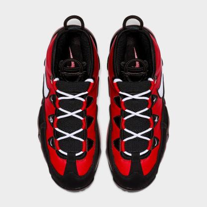Men's Nike Air Max Uptempo '95 Basketball Shoes - Varsity Red/Black/White