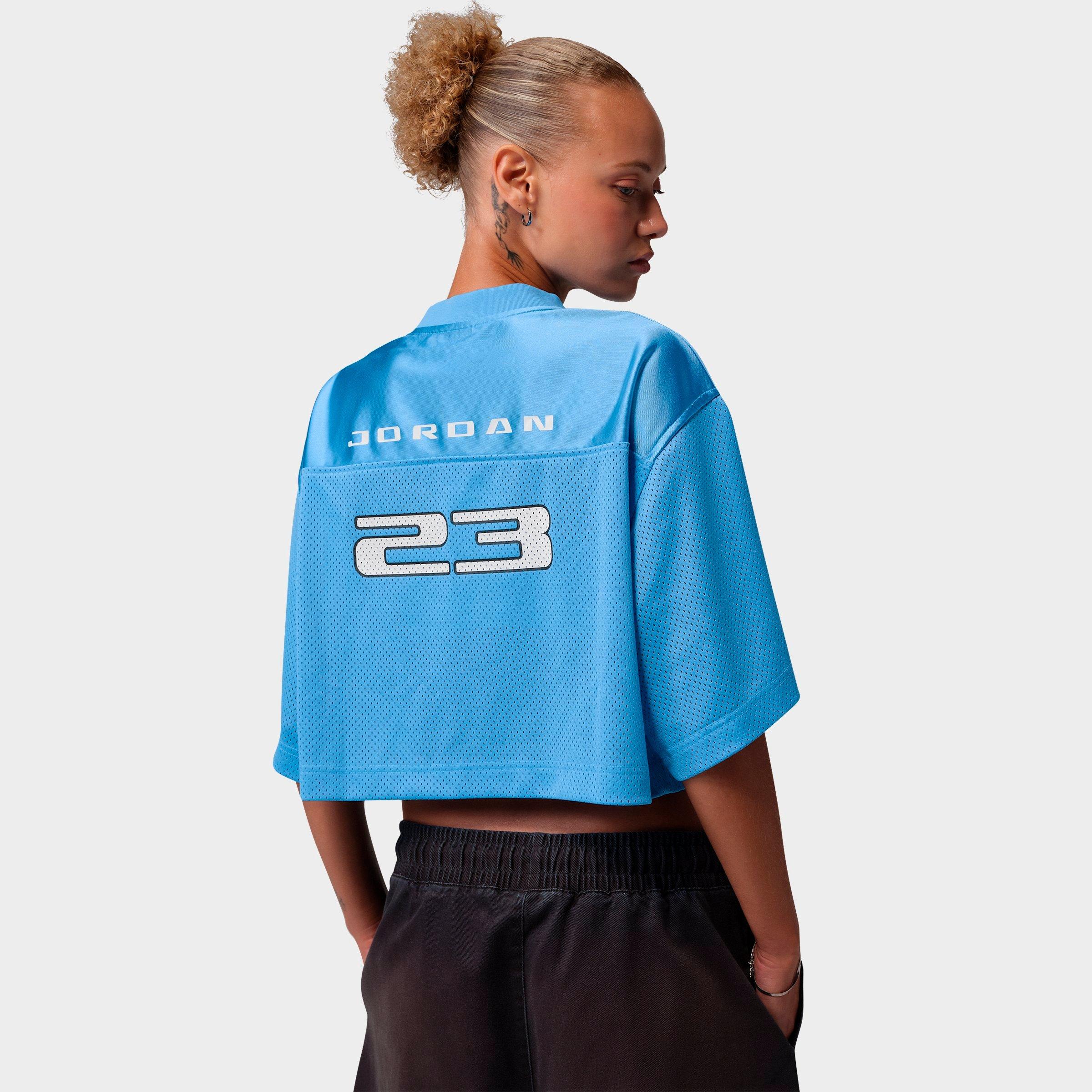 Women's Jordan Brooklyn Short-Sleeve Jersey Top - University Blue
