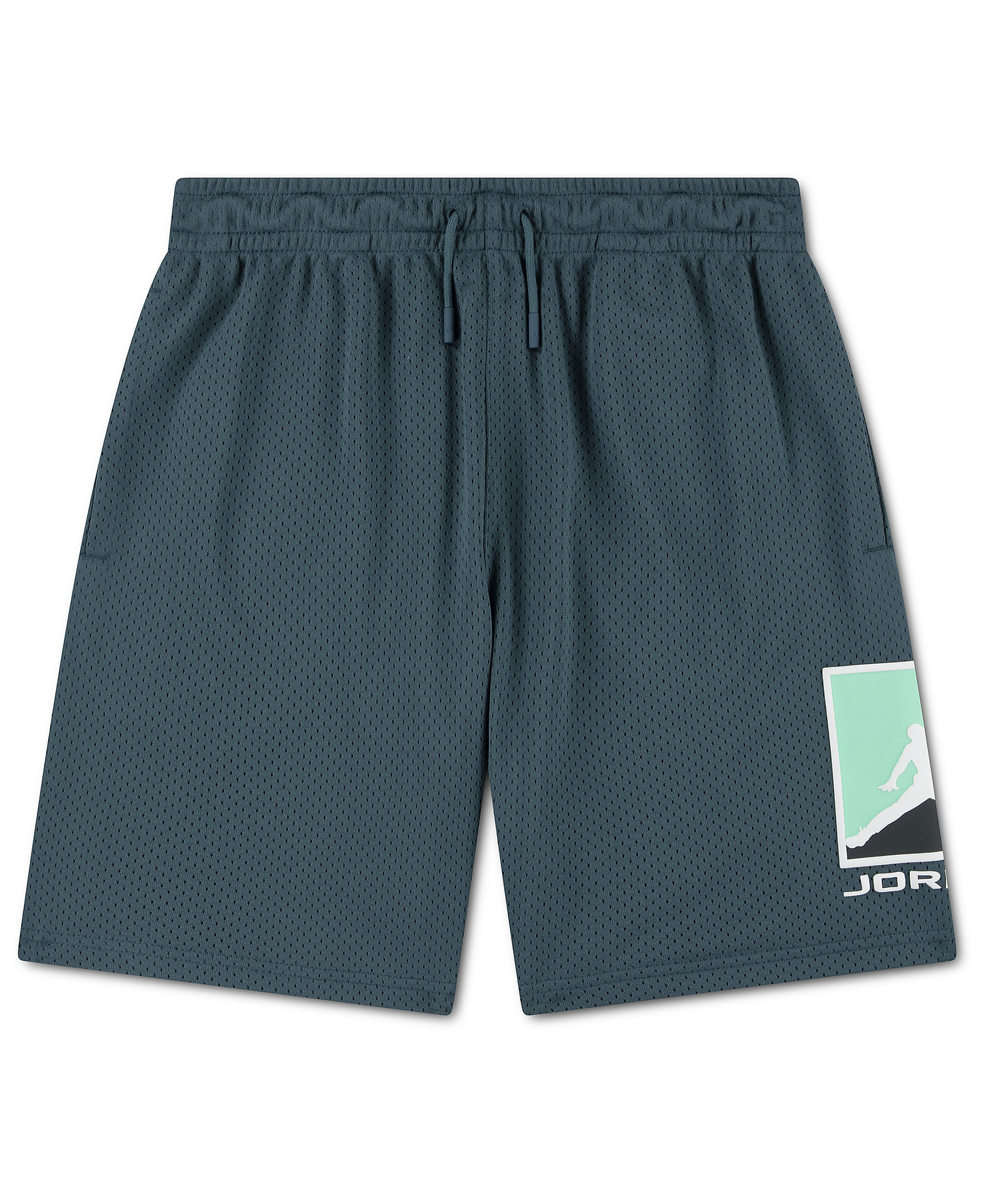 Jordan Boys' 8-20 Pull-On Mesh Shorts - Ash Green