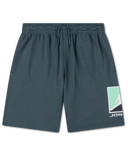 Jordan Boys' 8-20 Pull-On Mesh Shorts - Ash Green