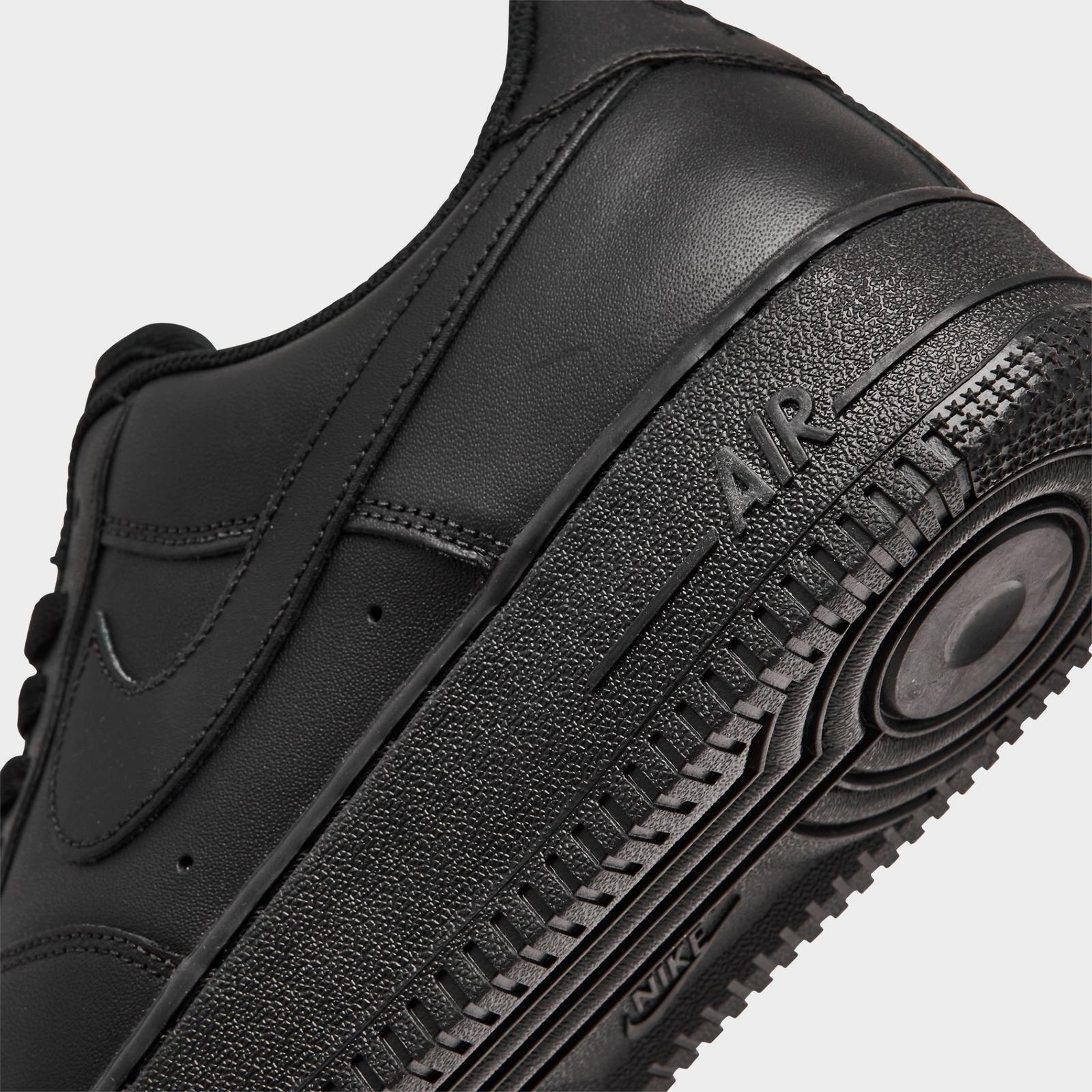Men's Nike Air Force 1 '07 Low Casual Shoes - Black/Black