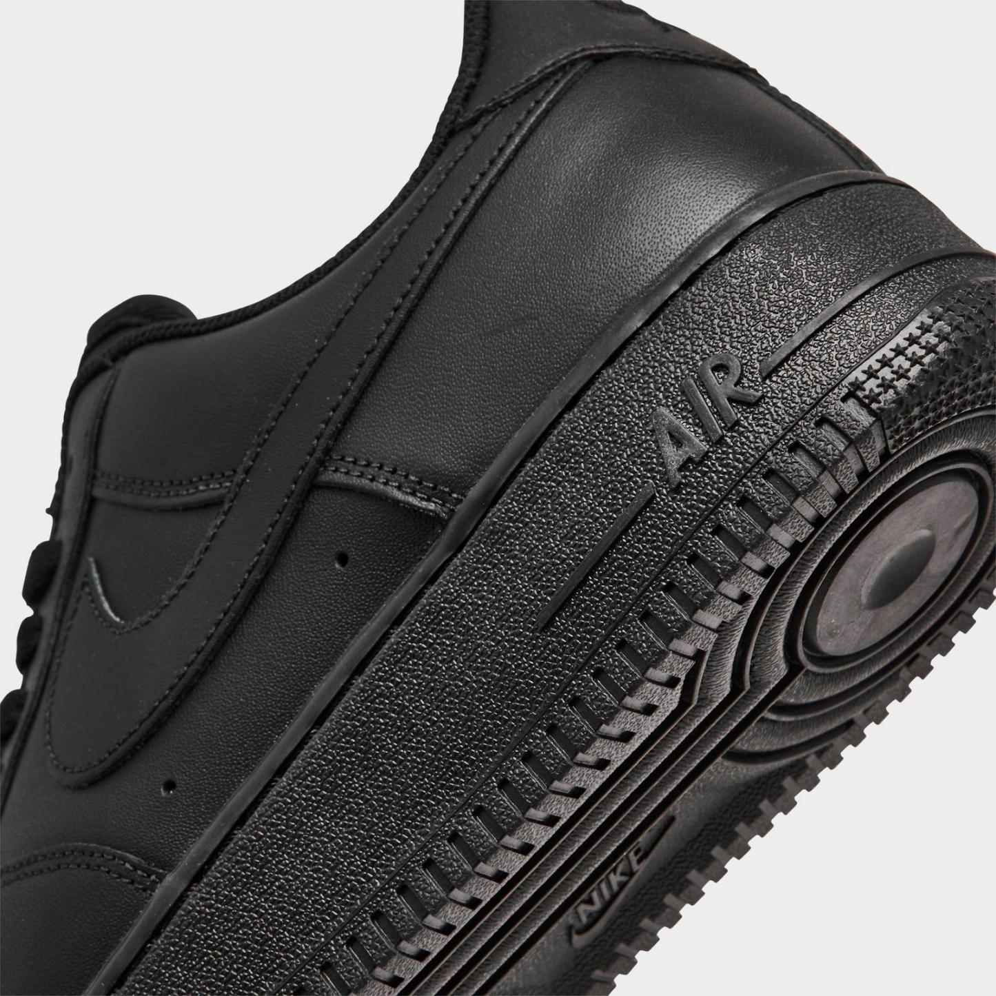 Men's Nike Air Force 1 '07 Low Casual Shoes - Black/Black
