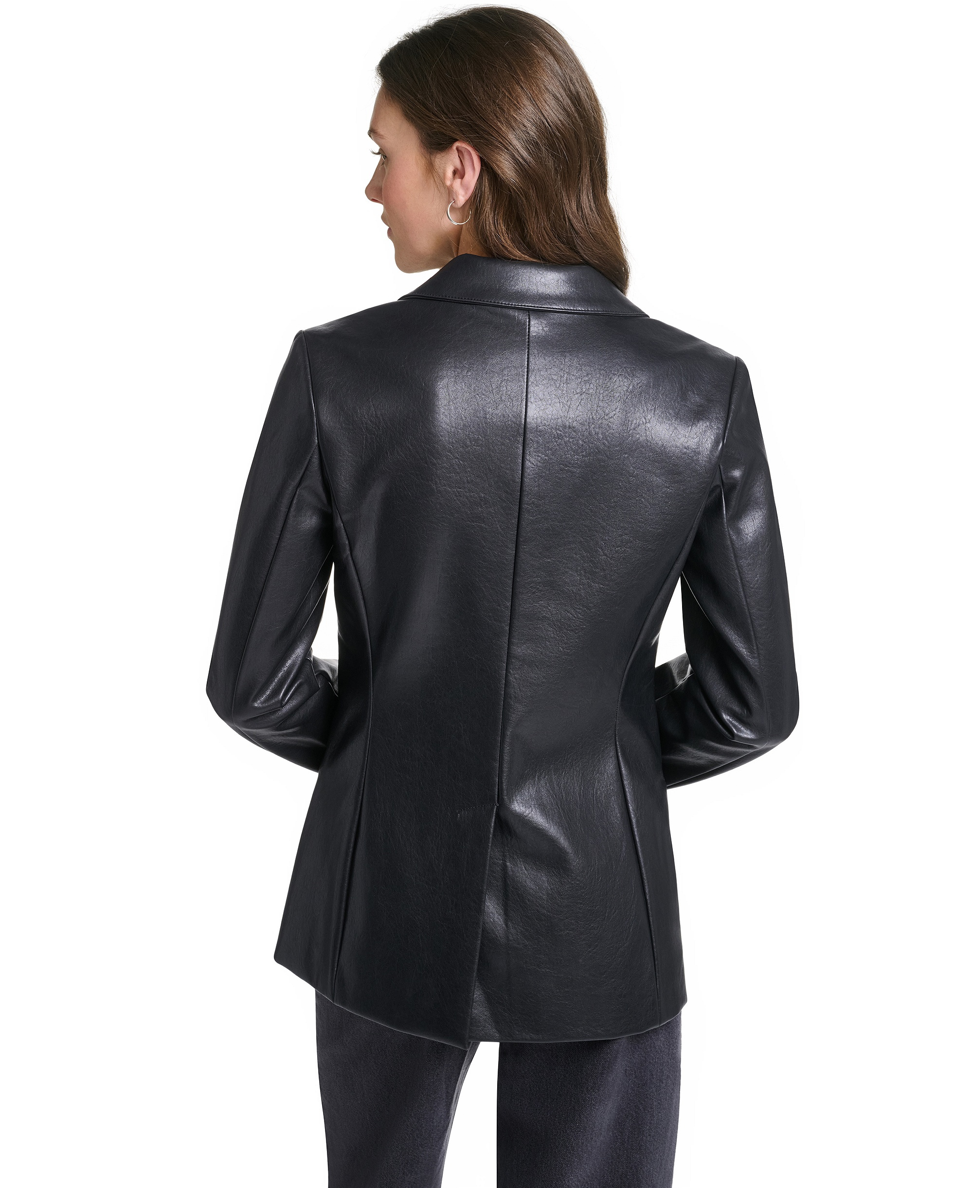 Levi's Women's Laydown Collar Single-Breasted Blazer - Black