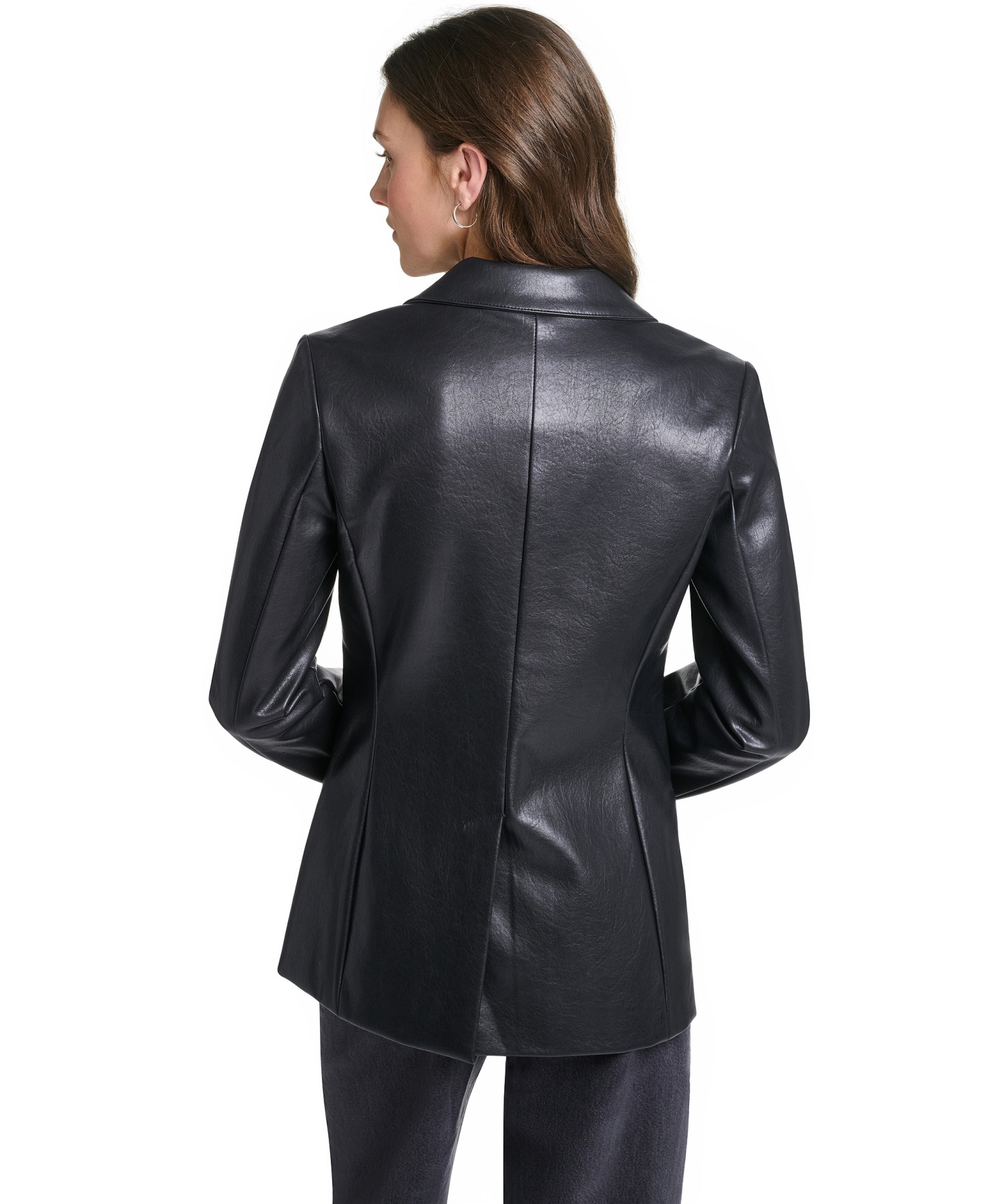 Levi's Women's Laydown Collar Single-Breasted Blazer - Black