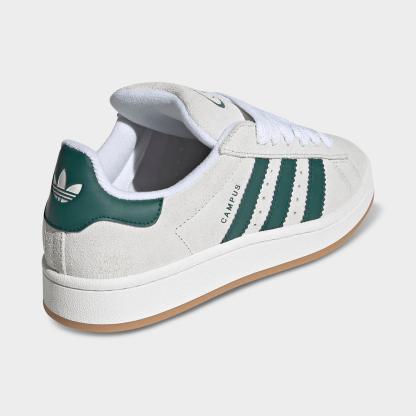Women's adidas Originals Campus 00s Casual Shoes - Crystal White/White/Collegiate Green - view 4