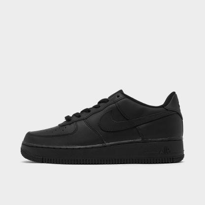 Big Kids' Nike Air Force 1 Low Casual Shoes - Black/Black