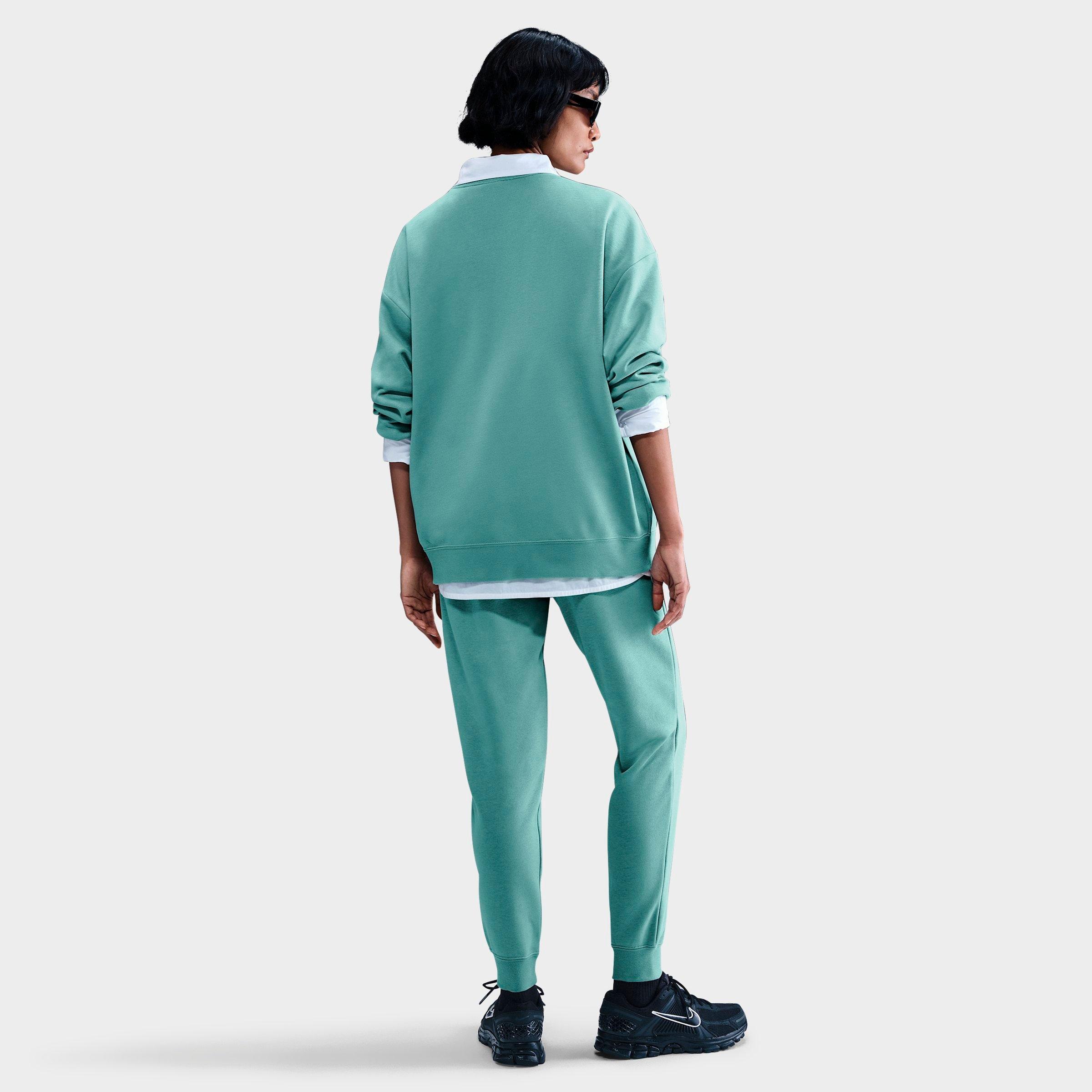 Women's Nithtke Sportswear Club Fleece Mid-Rise Jogger Pants - Cannon/White