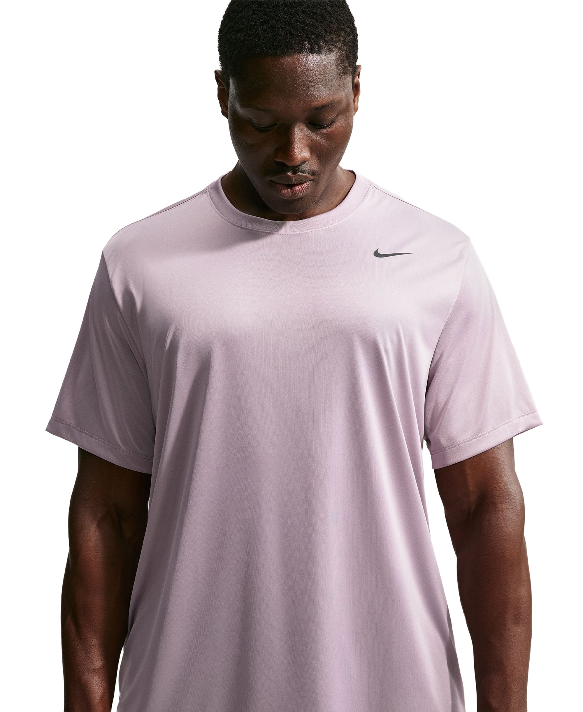 Nike Men's Dri-FIT Legend Fitness Logo T-Shirt - Light Violet