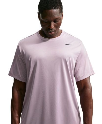 Nike Men's Dri-FIT Legend Fitness Logo T-Shirt - Light Violet