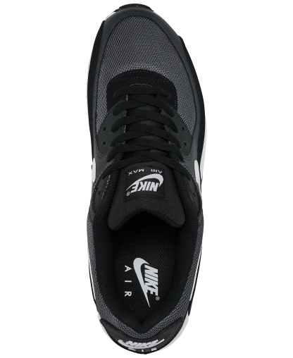 Nike Men's Air Max 90 Casual Sneakers from Finish Line - Gray, Black, White