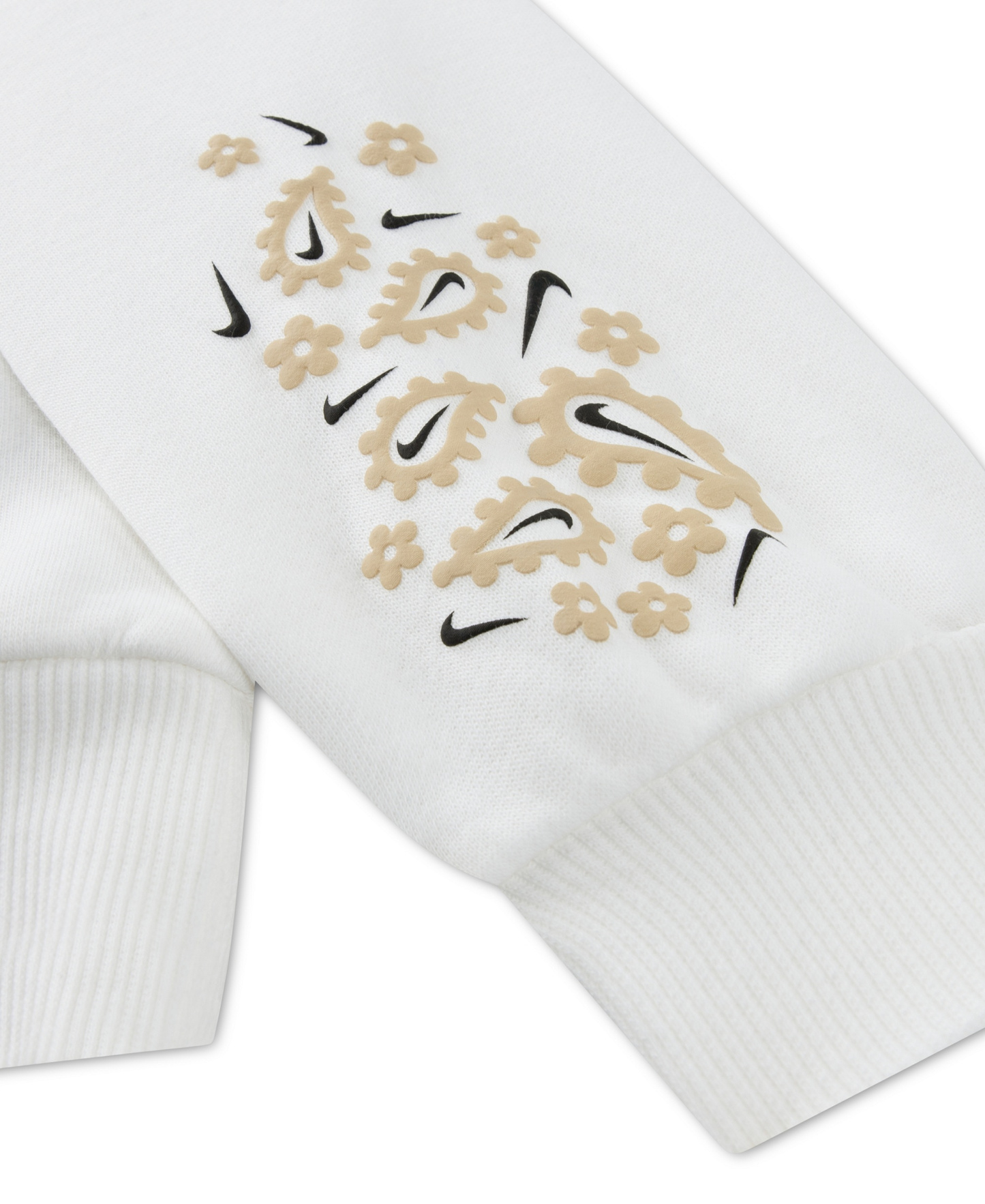Nike Toddler Girls' 2T-4T Retro Remix Long-Sleeve Hoodie and Joggers, 2-Piece Set - Sail