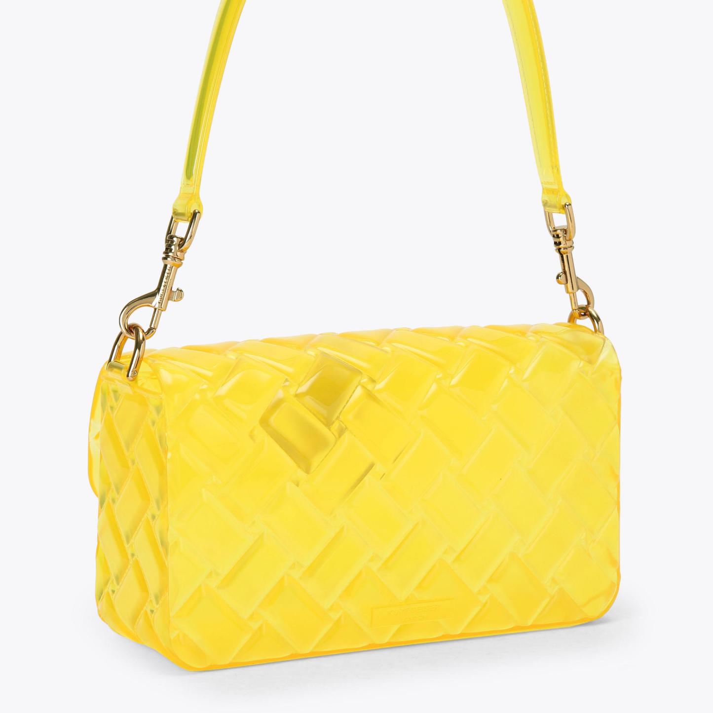 Kurt Geiger London Kensington Jelly Shoulder Bag - Yellow - view 4