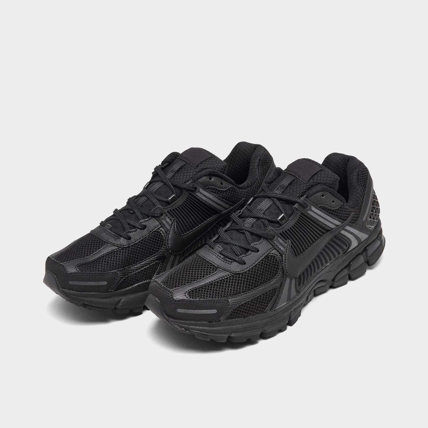 Men's Nithtke Zoom Vomero 5 Casual Shoes - Part 1 - Black/Black - Both shoes facing left