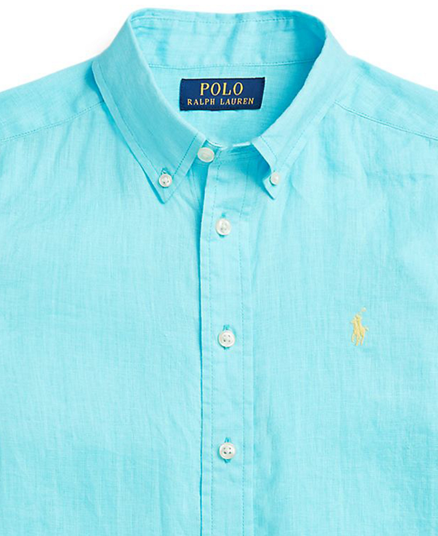 Polo Ralph Lauren Boys' 8-20 Linen Shirt - Hammond Blue