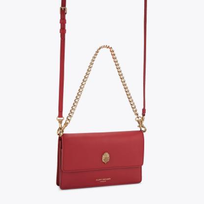 Kurt Geiger London Shoreditch Soft Sm Xbody - Red - view 3