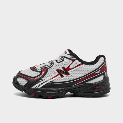 Kids' Toddler New Balance 740 Stretch Lace Casual Shoes - White/Black/Red - view 1