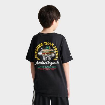 Big Kids' adidas Originals Fresher Than Fresh Graphic T-Shirt - Black - view 1