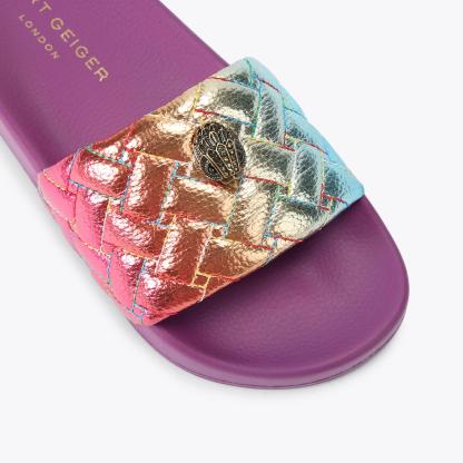 Kurt Geiger London Meena Eagle Slide - Multi Colored - view 5