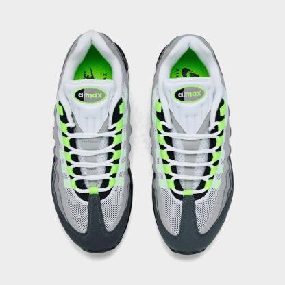 Women's Nike Air Max 95 Big Bubble Casual Shoes - Black/Neon Yellow/Anthracite/Light Graphite