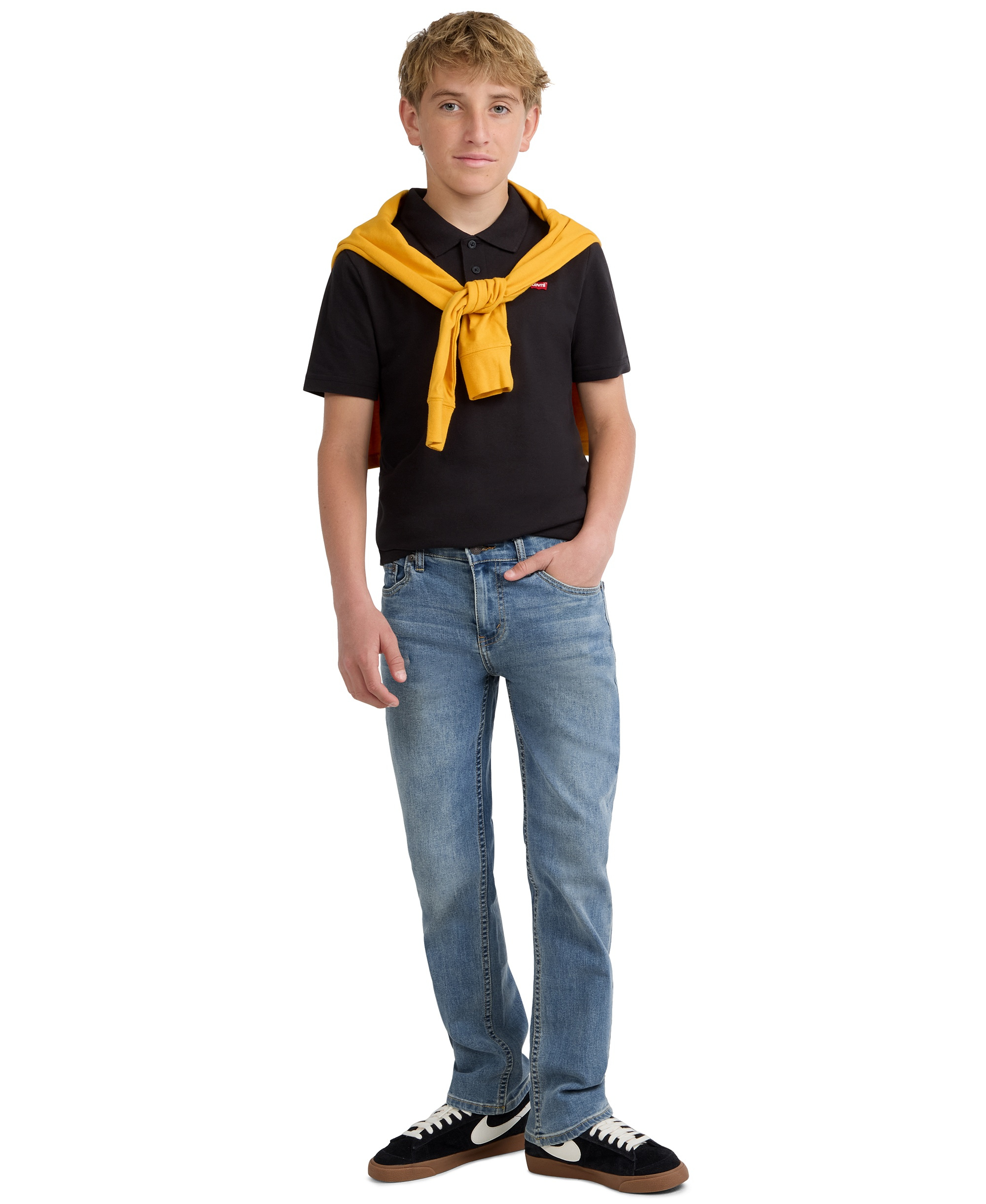Levi's Boys' 2T-7 502™ Taper Fit Stretch Performance Jeans - GOOD GUY
