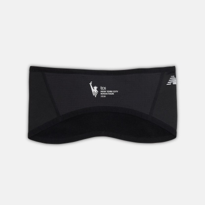 New Balance NYC Marathon Fleece Headband, AC6174BBK