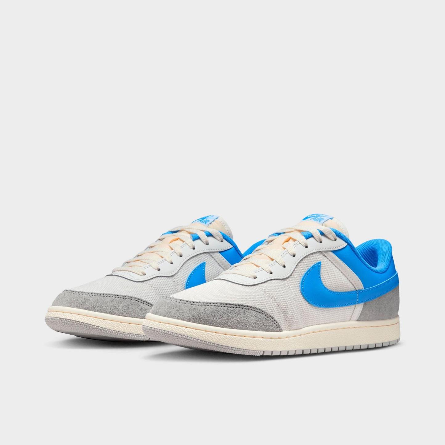 Men's Air Jordan Skyline Low Casual Shoes - Summit White/Light Smoke Grey/Sail/University Blue - view 2