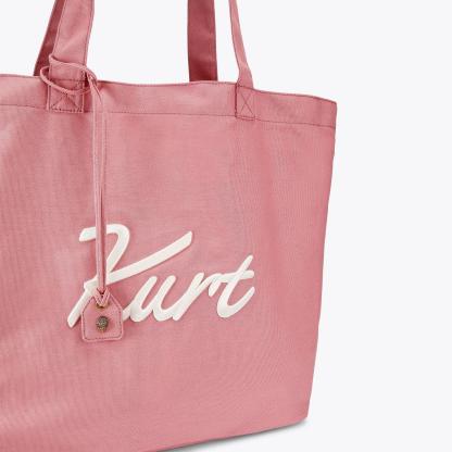 Kurt Geiger London Kurt's Cabana Large Kurt Tote Bag - Pink - view 5