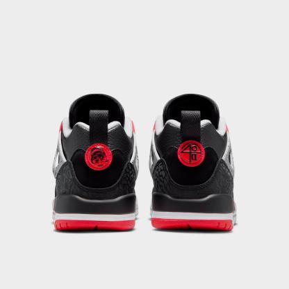 Big Kids' Jordan Spizike Low Casual Shoes - Black/Wolf Grey/White/Gym Red - view 4