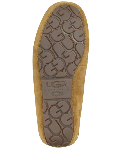 UGG® Women's Ansley Slip On Moccasin Slippers - Chestnut
