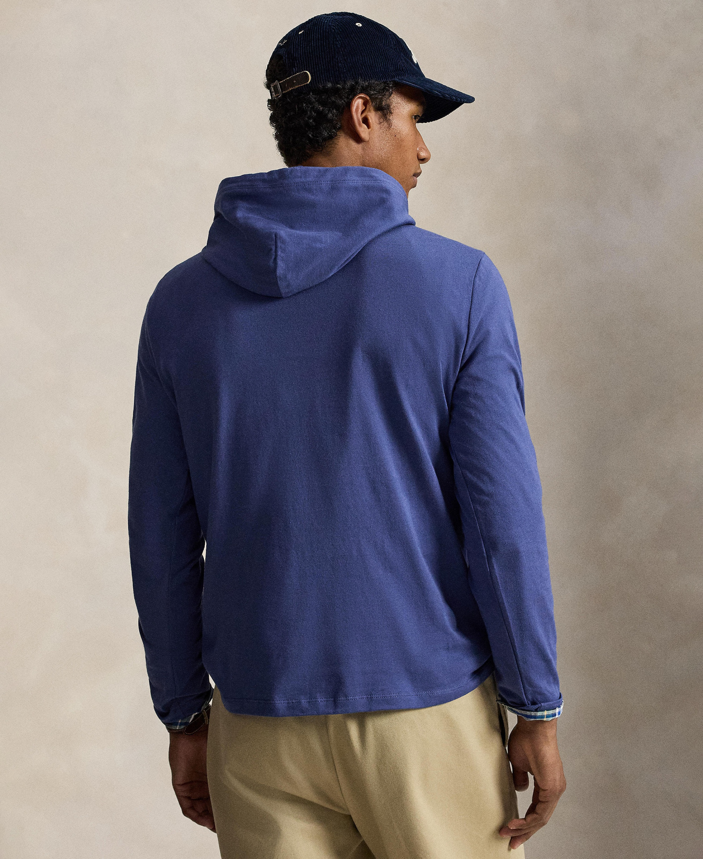 Polo Ralph Lauren Men's Polo Bear Jersey Hooded Sweatshirt - Light Navy
