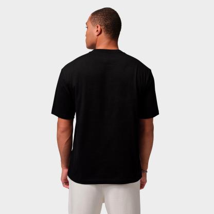 Men's Jordan Brooklyn Swoosh Jumpman Graphic T-Shirt - Black/White - view 3
