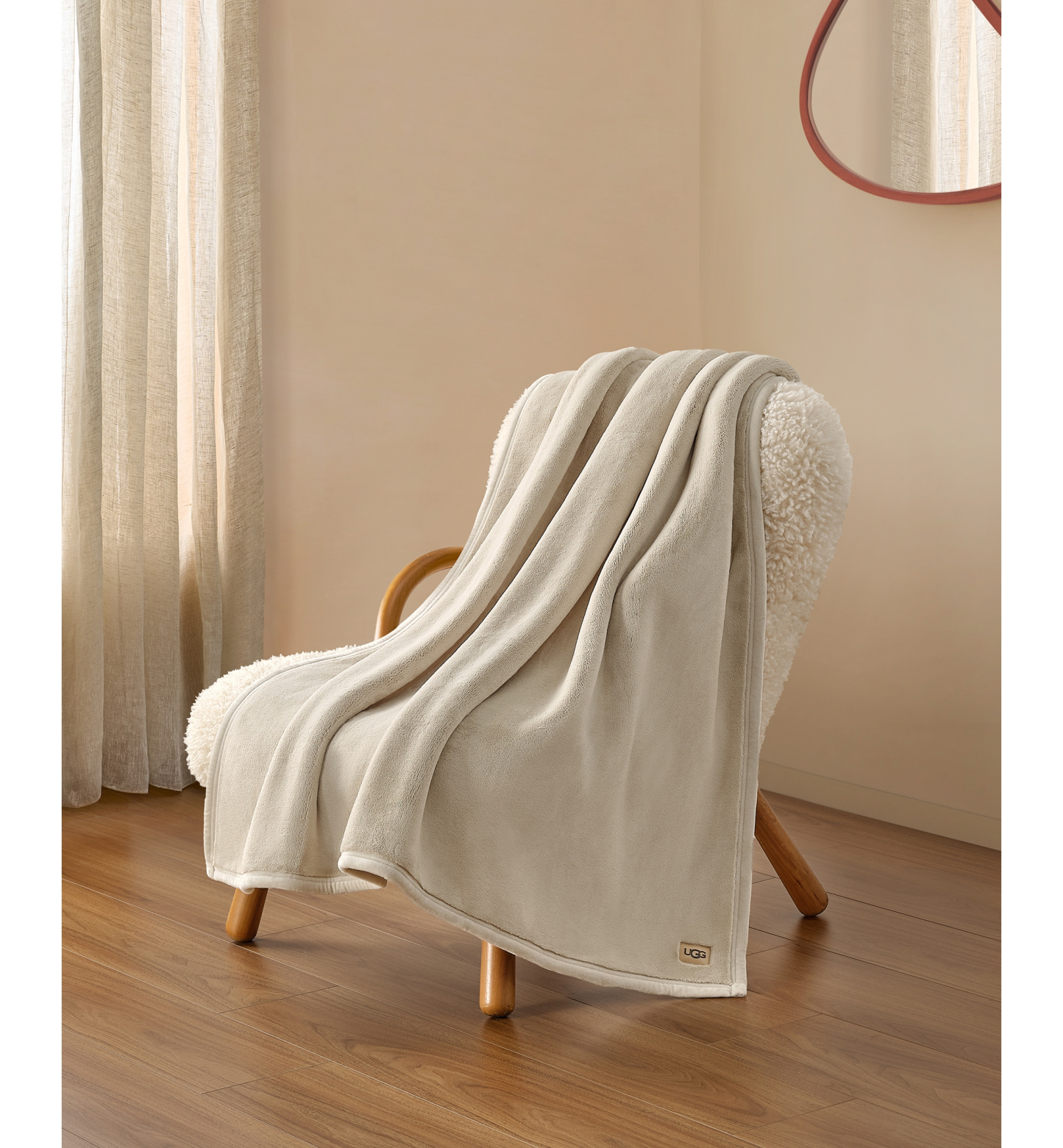 UGG® Coco Soft Throw, 50" x 70" - Shoreline