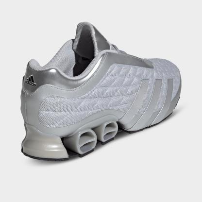 Men's adidas Megaride S2 M Casual Shoes - Silver Metallic/Silver Metallic/Black - view 4