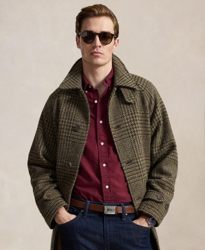 Polo Ralph Lauren Men's Garment-Dyed Oxford Shirt - Classic Wine