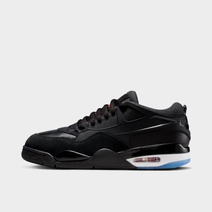 Men's Air Jordan 4 RM Casual Shoes - White/Infrared 23/Light Smoke Grey/Black - view 1