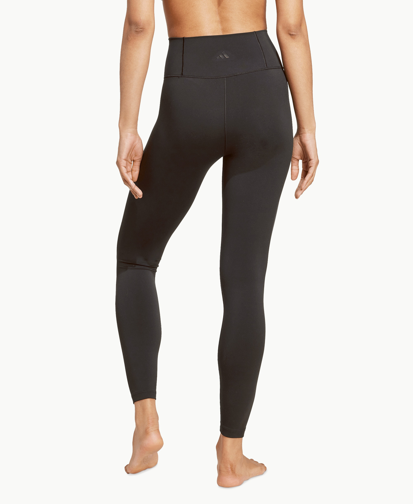 adidas Women's All Me High-Waist Pull-On 7/8 Leggings - Black/Black