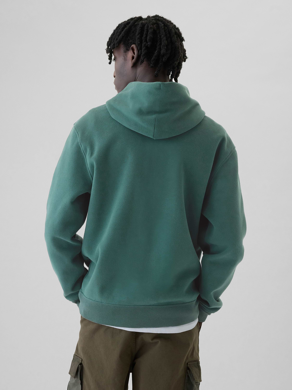 Adult VintageSoft Arch Logo Hoodie - vintage green