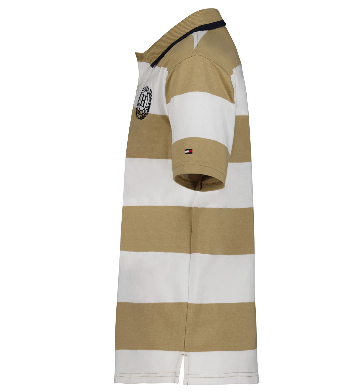 Tommy Hilfiger Boys' 8-20 Mariner Stripe Polo Shirt - Chino