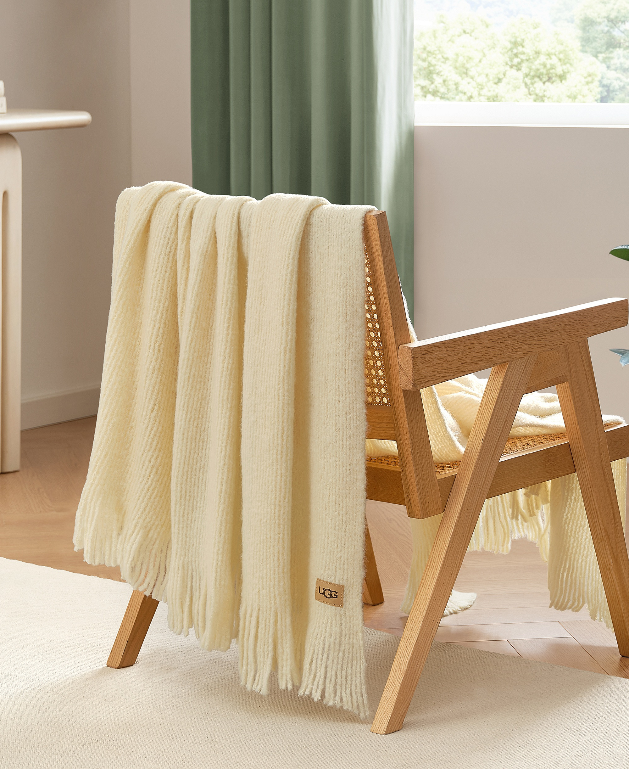 UGG® Margot Knit Throw, 50" x 70" - Chick