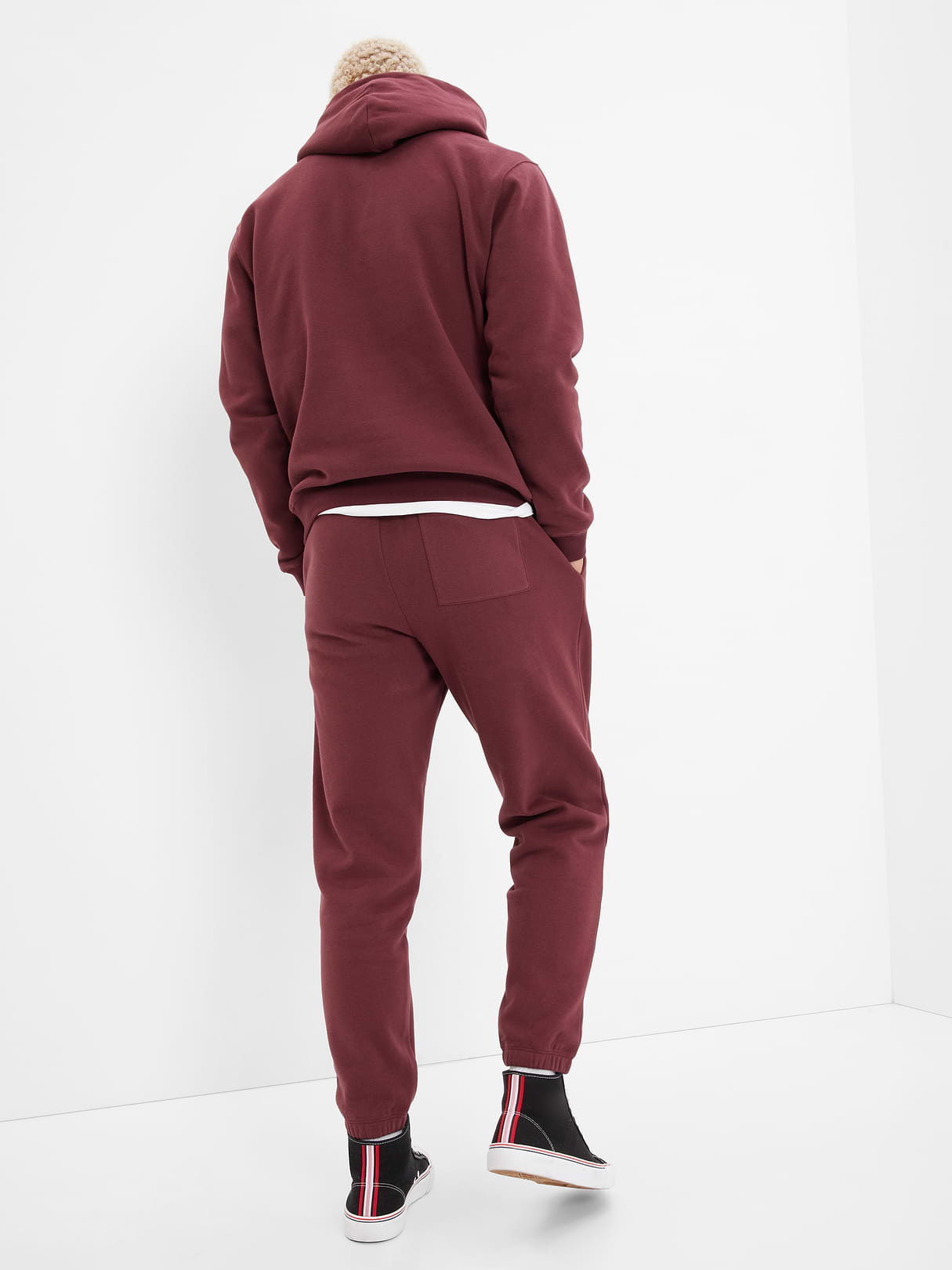 Adult VintageSoft Classic Joggers - dark maroon