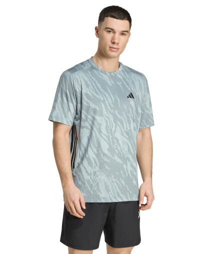 adidas Men's Cool Intensity Workout Short-Sleeve T-Shirt - Wonder Sage