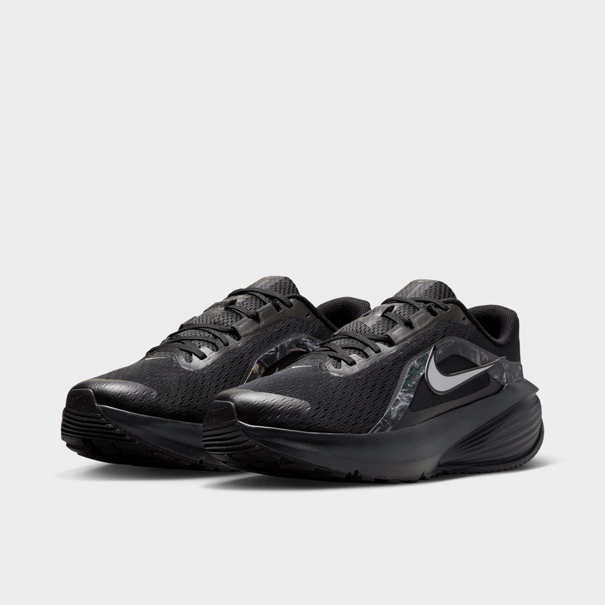 Men's Nithtke Downshifter 14 Running Shoes - Black/Dark Smoke Grey/Iron Grey/Metallic Dark Grey - Both shoes facing left