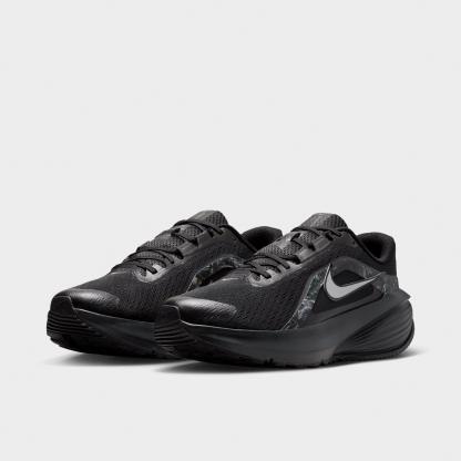 Men's Nithtke Downshifter 14 Running Shoes - Black/Dark Smoke Grey/Iron Grey/Metallic Dark Grey - Both shoes facing left